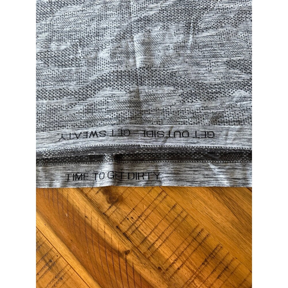 Lululemon Metal Vent Tech Short Sleeve Shirt Men’s XXL grey black camo NWT - Picture 10 of 11